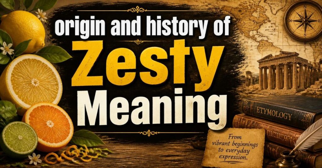 Zesty Meaning