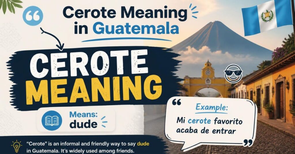 cerote meaning