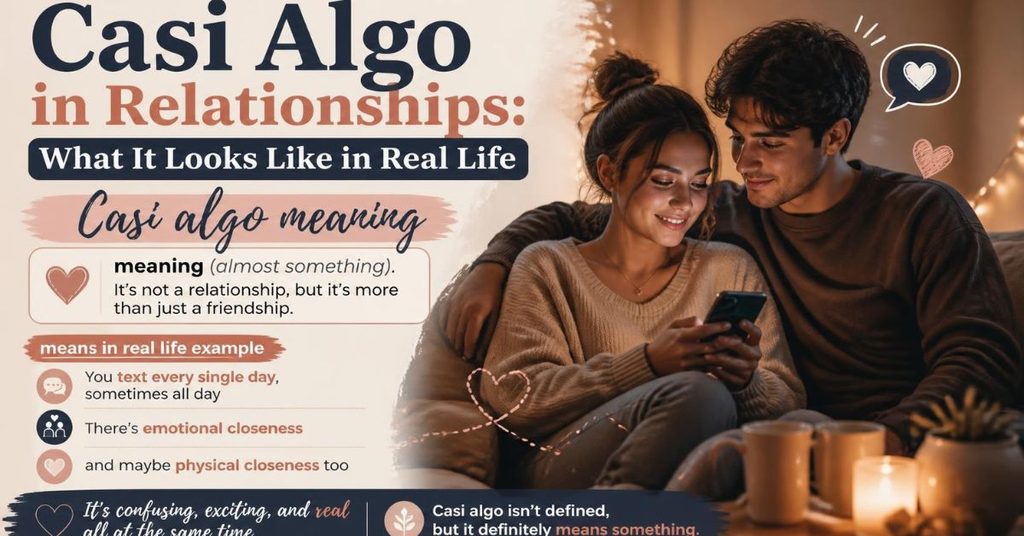 casi algo meaning
