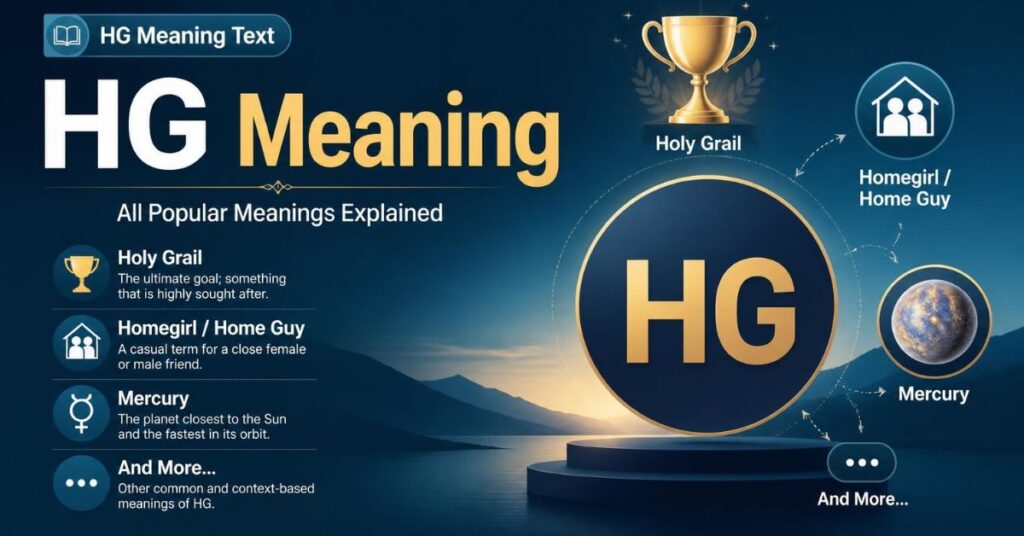 hg meaning