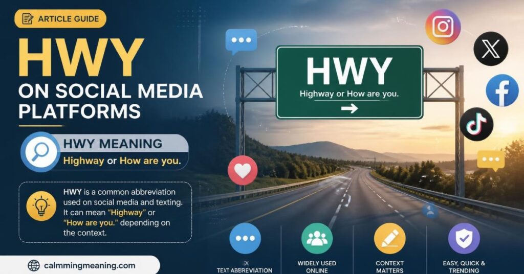 hwy-meaning