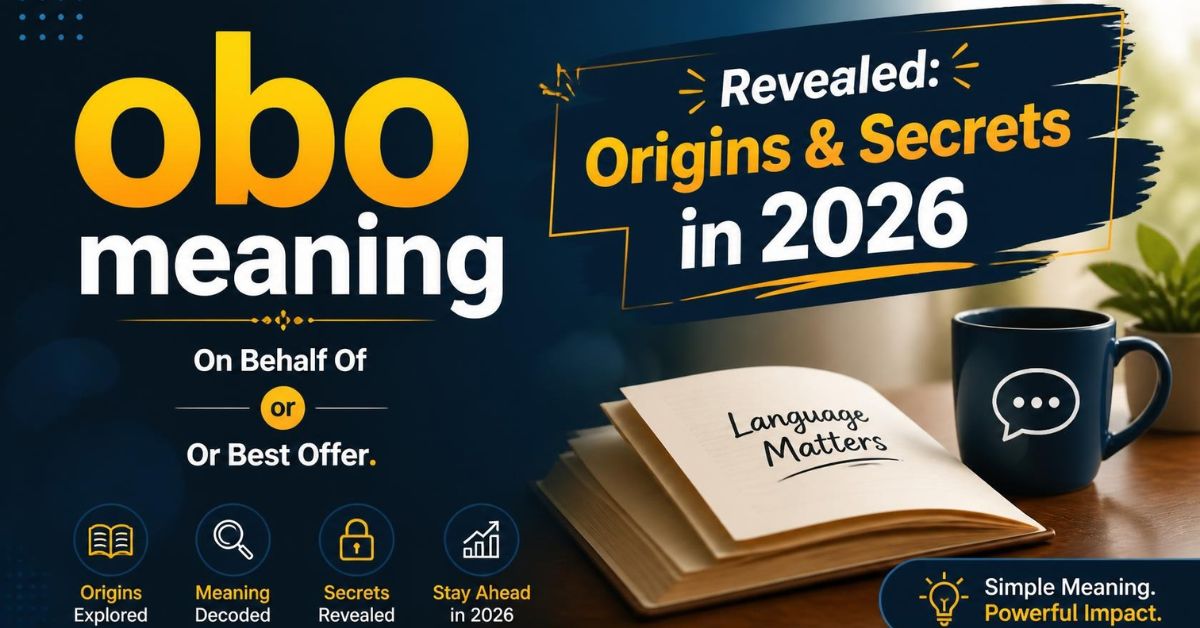 obo meaning