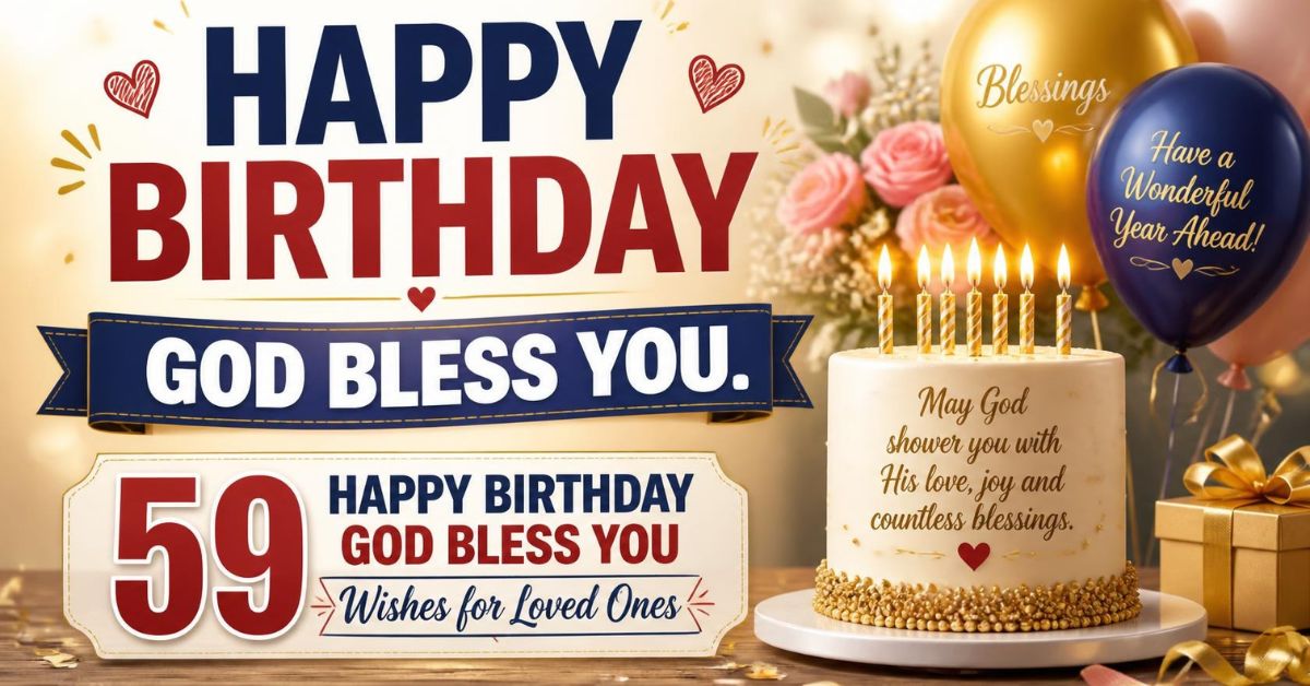 happy birthday god bless you